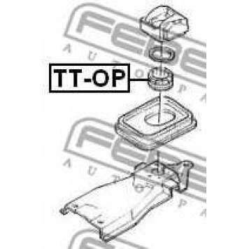 Подшипник, шток вилки переключения передач FEBEST TT-OP-1