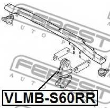 Подвеска двигателя FEBEST VLMB-S60RR-1