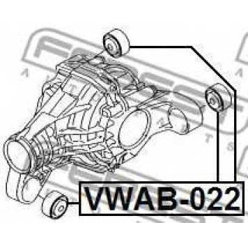 Опора, дифференциал FEBEST VWAB-022-1