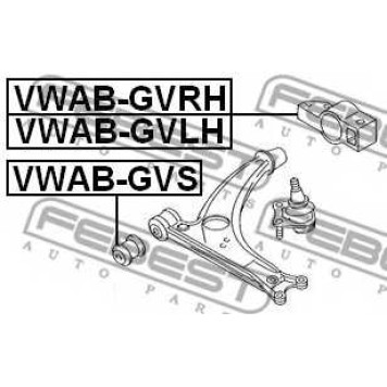 Подвеска рычага независимой подвески колеса FEBEST VWAB-GVS-1