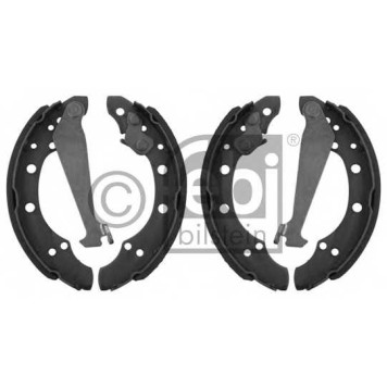 Комплект тормозных колодок задний для AUDI 80, 90 / SKODA CITIGO, FABIA / VW FOX, GOLF, JETTA, PASSAT, POLO, UP, VENTO <b>FEBI BILSTEIN 07013</b>