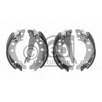 Комплект тормозных колодок задний для AUDI 80, COUPE / VW DERBY, GOLF, JETTA, PASSAT, POLO, SANTANA, SCIROCCO <b>FEBI BILSTEIN 08202</b>
