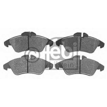 Колодки тормозные дисковые передний для MERCEDES SPRINTER(901, 902, 903, 904), V(638/2), VARIO, VITO(638) / VW LT(2, 2DA, 2DB, 2DC, 2DD, 2DE, 2DF, 2DH, 2DK) <b>FEBI BILSTEIN 16251</b>