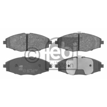 Колодки тормозные дисковые передний для CHEVROLET MATIZ(M200,M250), SPARK / DAEWOO MATIZ(KLA4,KLYA) <b>FEBI BILSTEIN 16341</b>
