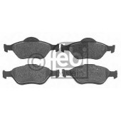 Колодки тормозные дисковые передний для FORD FIESTA(JA#,JB#,JD#,JH#), FUSION(JU#), PUMA(EC#), STREET KA(RL2) / MAZDA 2(DY) <b>FEBI BILSTEIN 16401</b>