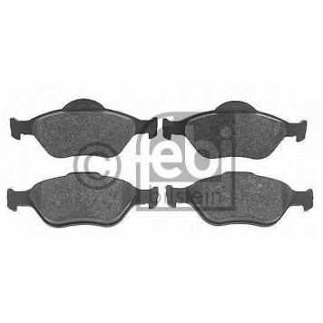 Колодки тормозные дисковые передний для FORD FIESTA(JA#,JB#,JD#,JH#), FUSION(JU#), PUMA(EC#), STREET KA(RL2) / MAZDA 2(DY) <b>FEBI BILSTEIN 16401</b>