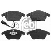 Колодки тормозные дисковые передний для AUDI A1, A3, TT / SKODA FABIA, OCTAVIA, RAPID, ROOMSTER, SUPERB, YETI / VW BEETLE, CADDY, CC, EOS, GOLF, JETTA, PASSAT, POLO, SCIROCCO, TOURAN <b>FEBI BILSTEIN 16502</b>