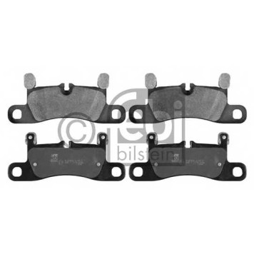 Колодки тормозные дисковые задний для PORSCHE CAYENNE(92A), PANAMERA(970) / VW TOUAREG(7P5) <b>FEBI BILSTEIN 16809</b>