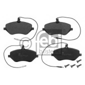 Колодки тормозные дисковые передний для CITROEN C5(RD#,TD#), C6(TD#) / PEUGEOT 407(6C#,6D#,6E#) <b>FEBI BILSTEIN 16829</b>