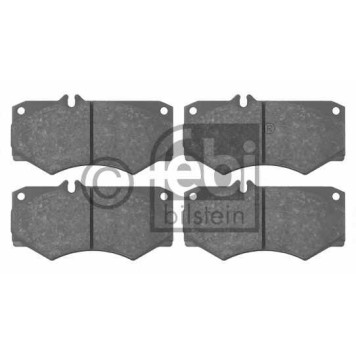 Колодки тормозные дисковые передний для MERCEDES G(W460,W461,W463), T1(601,602), T1/TN, T2/LN1 / VW LT(291-512,293-909) <b>FEBI BILSTEIN 16033 / 20784</b>