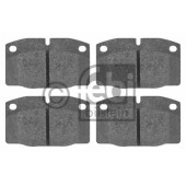 Колодки тормозные дисковые передний для DAEWOO LANOS, NEXIA / OPEL ASCONA, CORSA, KADETT, MANTA, OMEGA, REKORD E, VECTRA <b>FEBI BILSTEIN 16203 / 20939</b>