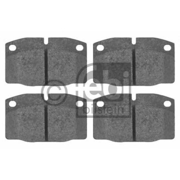 Колодки тормозные дисковые передний для DAEWOO LANOS, NEXIA / OPEL ASCONA, CORSA, KADETT, MANTA, OMEGA, REKORD E, VECTRA <b>FEBI BILSTEIN 16203 / 20939</b>