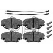 Колодки тормозные дисковые передний для NISSAN APRIO / RENAULT 19, 21, 25, 30, 9, CLIO, EXPRESS, FUEGO, LOGAN, MEGANE, RAPID, SANDERO/STEPWAY, SUPER 5, THALIA, TWINGO <b>FEBI BILSTEIN 16191</b>