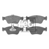 Колодки тормозные дисковые передний для MERCEDES C(S202,W202), CLK(A208,C208), E(S210,W210), SLK(R170) <b>FEBI BILSTEIN 16027 / 21664</b>