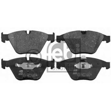 Колодки тормозные дисковые передний для BMW 5(E60,E61), 6(E63,E64), 7(E65,E66,E67) <b>FEBI BILSTEIN 16433 / 23312</b>