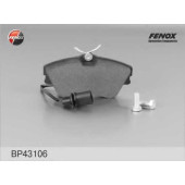 Колодки тормозные дисковые передний для VW TRANSPORTER(70XA, 70XB, 70XC, 70XD, 7DB, 7DK, 7DW) <b>FENOX BP43106 / 21479</b>