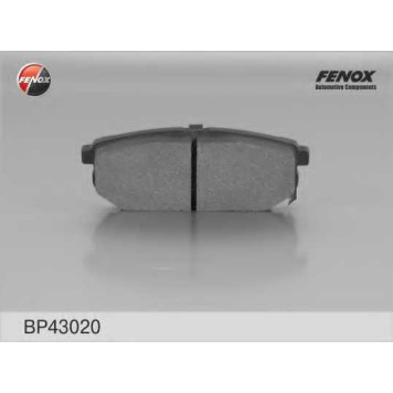 Колодки тормозные дисковые передний для KIA SORENTO(JC) <b>FENOX BP43020 / 605773</b>