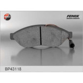 Колодки тормозные дисковые передний для CITROEN JUMPER, ZX(N2) / FIAT DUCATO(250,290) / PEUGEOT BOXER <b>FENOX BP43118 / 24468</b>