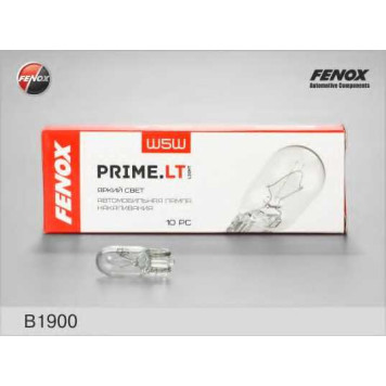 Лампа накаливания W5W 12В 5Вт FENOX B1900