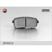 Колодки тормозные дисковые задний для HYUNDAI ACCENT, i20, i30 CW, i30, ix35, TUCSON / KIA CEED, PRO CEED, RIO, SPORTAGE <b>FENOX BP43016 / 24320</b>