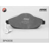 Колодки тормозные дисковые передний для PEUGEOT 3008, 308(4A#,4C#) <b>FENOX BP43036</b>