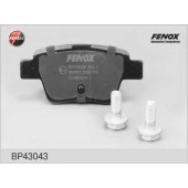 Колодки тормозные дисковые задний для CITROEN C4(LA#,LC#) / PEUGEOT 307(3A/C,3B,3E,3H) <b>FENOX BP43043</b>