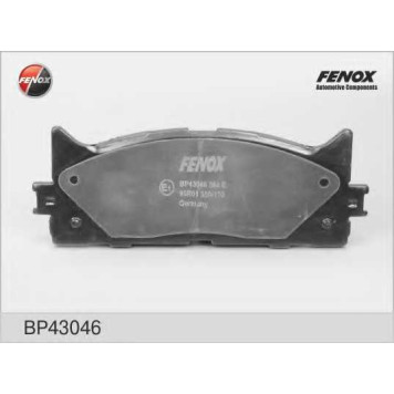 Колодки тормозные дисковые передний для LEXUS ES(ACV4#, ASV6#, AVV6#, GSV4#, GSV6#) / TOYOTA CAMRY(#XV4#, AVV5#, XV5#) <b>FENOX BP43046</b>