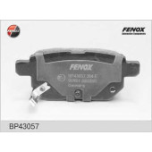 Колодки тормозные дисковые задний для LEXUS CT / SUBARU TREZIA / TOYOTA AURIS, COROLLA, IQ, PRIUS, URBAN CRUISER, VERSO S, YARIS <b>FENOX BP43057</b>
