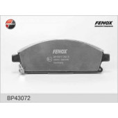 Колодки тормозные дисковые передний для NISSAN X-TRAIL(T30) <b>FENOX BP43072</b>