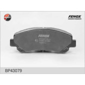 Колодки тормозные дисковые передний для NISSAN QASHQAI(J10,JJ10), X-TRAIL(T31) <b>FENOX BP43079</b>
