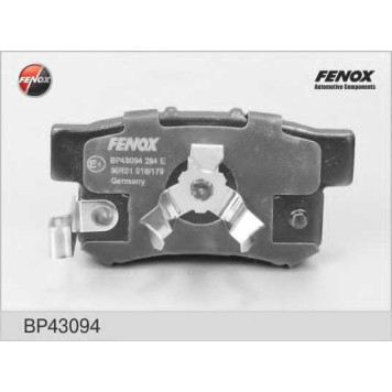 Колодки тормозные дисковые задний для HONDA ACCORD(CL,CU), CIVIC(FA,FD), CR(RD#,RE), FR(BE) <b>FENOX BP43094</b>