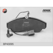 Колодки тормозные дисковые передний для CITROEN JUMPER(230,230L,230P) / FIAT DUCATO(230,230L,244,Z#) / PEUGEOT BOXER(230L,230P,ZCT#) <b>FENOX BP43095</b>