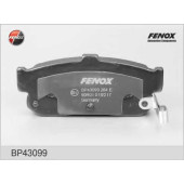 Колодки тормозные дисковые задний для AUDI COUPE / INFINITI I30 / NISSAN 100 NX, ALMERA, CEFIRO, PRIMERA, PULSAR, SUNNY <b>FENOX BP43099</b>