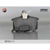 Колодки тормозные дисковые задний для FORD GALAXY(WGR) / VW SHARAN(7M6, 7M8, 7M9), TRANSPORTER(70XA, 70XB, 70XC, 70XD, 7DB, 7DK, 7DW) <b>FENOX BP43111 / 602859</b>