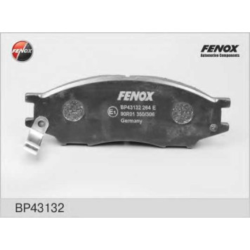 Колодки тормозные дисковые передний для NISSAN MICRA(K11) <b>FENOX BP43132</b>