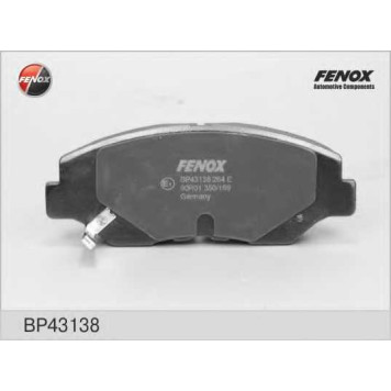 Колодки тормозные дисковые передний для HONDA CR(RD,RD#) <b>FENOX BP43138</b>