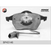 Колодки тормозные дисковые передний для AUDI A4, A6 / SKODA SUPERB / VW GOLF, PASSAT <b>FENOX BP43146</b>
