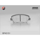 Колодки тормозные дисковые передний для HYUNDAI ACCENT(RB) / KIA RIO(UB) <b>FENOX BP43151 / 25348</b>