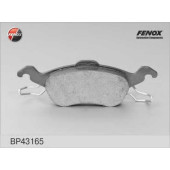 Колодки тормозные дисковые передний для FORD FOCUS(DAW,DBW,DFW,DNW) <b>FENOX BP43165</b>