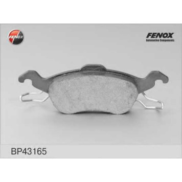 Колодки тормозные дисковые передний для FORD FOCUS(DAW,DBW,DFW,DNW) <b>FENOX BP43165</b>