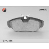 Колодки тормозные дисковые передний для NISSAN INTERSTAR, PRIMASTAR / OPEL VIVARO / RENAULT AVANTIME, ESPACE, TRAFIC <b>FENOX BP43166</b>