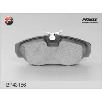 Колодки тормозные дисковые передний для NISSAN INTERSTAR, PRIMASTAR / OPEL VIVARO / RENAULT AVANTIME, ESPACE, TRAFIC <b>FENOX BP43166</b>
