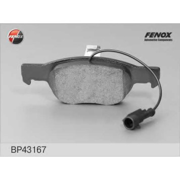 Колодки тормозные дисковые передний для FIAT BRAVA(182), BRAVO(182) <b>FENOX BP43167</b>