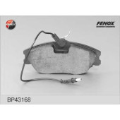 Колодки тормозные дисковые передний для PEUGEOT 406(8B,8C,8E/F) <b>FENOX BP43168</b>