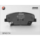 Колодки тормозные дисковые задний для HYUNDAI EQUUS / CENTENNIAL, GENESIS(BH), SANTA FE(CM,DM) / KIA BORREGO, SORENTO(XM) <b>FENOX BP43174</b>