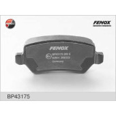 Колодки тормозные дисковые задний для OPEL ZAFIRA(A05,P12) <b>FENOX BP43175</b>