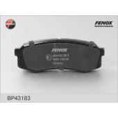 Колодки тормозные дисковые задний для LEXUS GX, RX / TOYOTA FJ CRUISER, LAND CRUISER 90, LAND CRUISER <b>FENOX BP43183</b>