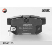 Колодки тормозные дисковые задний для SUZUKI KIZASHI(FR), SWIFT(EZ,MZ), SX4(EY,GY) <b>FENOX BP43185</b>
