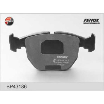 Колодки тормозные дисковые передний для BMW 5(E39), 7(E38), X3(E83), X5(E53) <b>FENOX BP43186</b>
