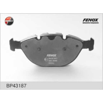 Колодки тормозные дисковые передний для BMW X5(E53) <b>FENOX BP43187</b>